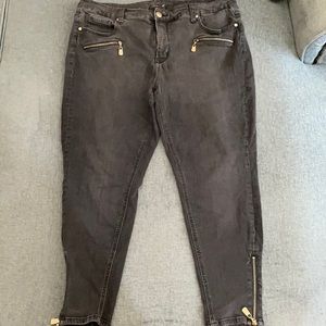 Seven7 Melissa McCarthy black skinny jeans